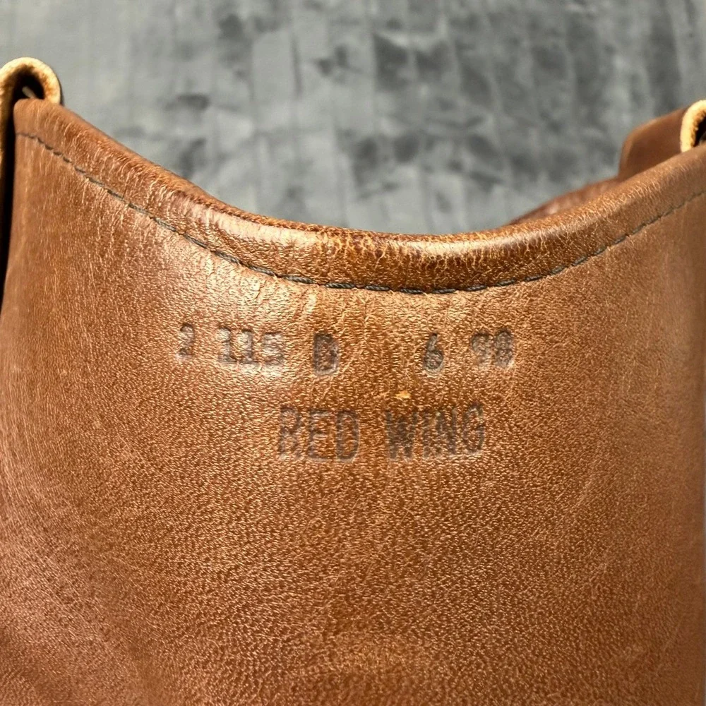 Red Wing 2231 Pecos Boots Brown Leather Steel Toe PT91 USA Mens 11.5 D